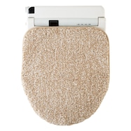 洗浄・暖房便座用 ふたカバー ロングサイズ(ソフトタッチ 定番カラー)