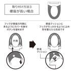 洗浄・暖房用便座カバー(チャオ GBL WT03) 6枚目画像