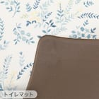 【2点セット】吸着便座シート+拭けるトイレマット(コバナ HO11) 11枚目画像