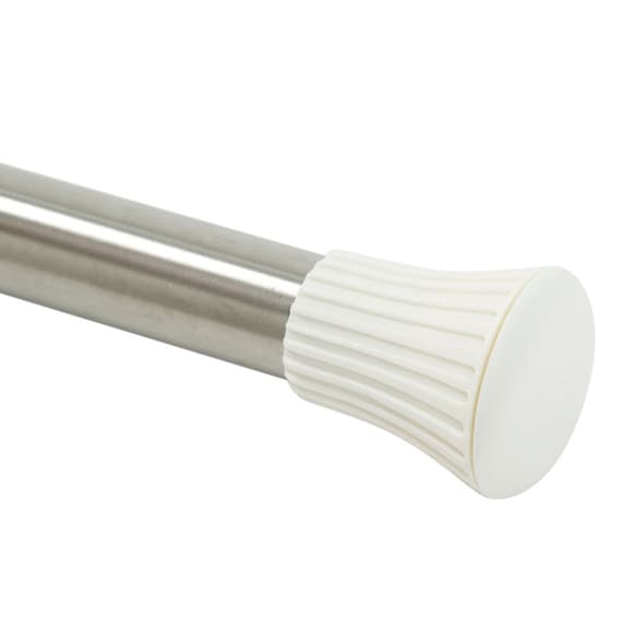 浴室 伸縮式 ステンレス製つっぱりポール(L 120-200cm) 2枚目画像