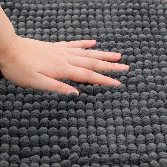 太モールバスマット(50x35 DGY YA001) 9枚目画像