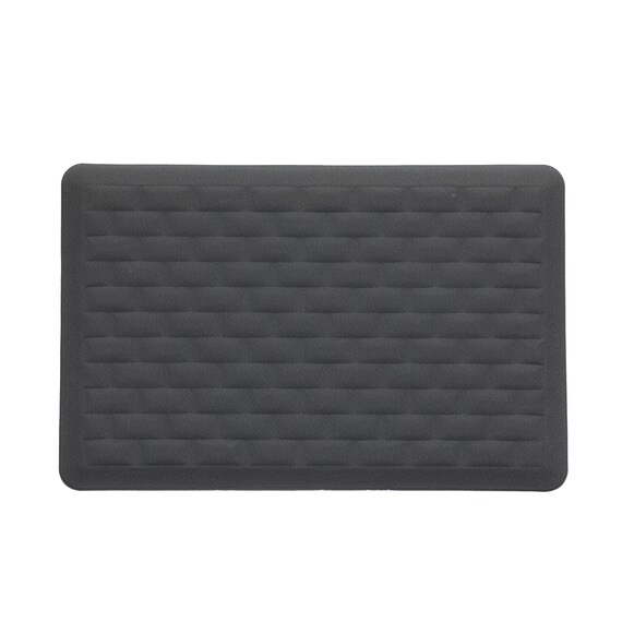 踏みごこちの良い 珪藻土マット (ソフトカイテキ 38x59 GY UM06) 1枚目画像