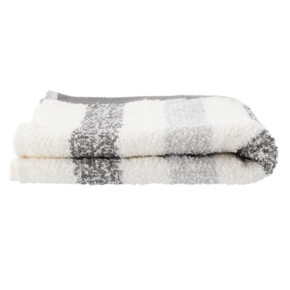 ベーシックな抗菌防臭 フェイスタオル(PM001 33x80 GY) 2枚目画像