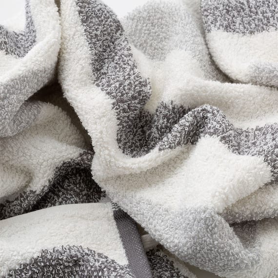 ベーシックな抗菌防臭 フェイスタオル(PM001 33x80 GY) 3枚目画像