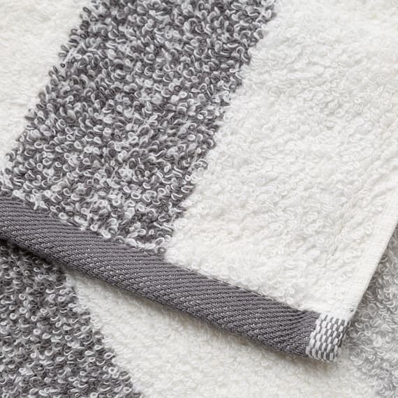 ベーシックな抗菌防臭 フェイスタオル(PM001 33x80 GY) 5枚目画像