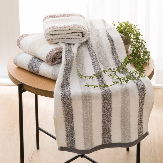 ベーシックな抗菌防臭 フェイスタオル(PM001 33x80 GY) 10枚目画像