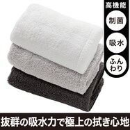 極上の拭き心地の制菌加工タオル (GT-006)