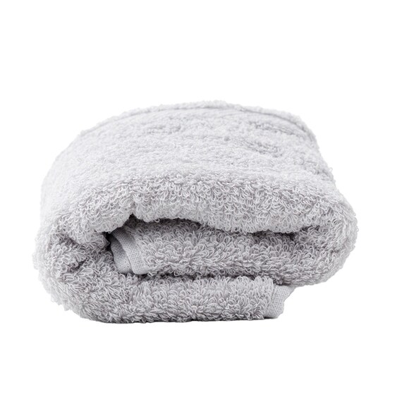 【3枚セット】軽くて乾きやすい フェイスタオル(34x80 LGY GT14) 4枚目画像