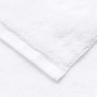 3枚セット 吸水力抜群スーパーロングパイル フェイスタオル ホワイト SH01 6枚目画像