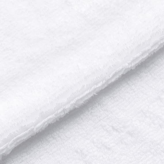 3枚セット 吸水力抜群スーパーロングパイル フェイスタオル ホワイト SH01 7枚目画像