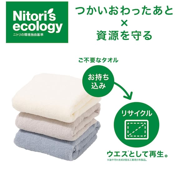 3枚セット 吸水力抜群スーパーロングパイル フェイスタオル ホワイト SH01 9枚目画像