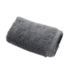 吸水力抜群スーパーロングパイル フェイスタオル(34x80 DGY SH01) 1枚目画像