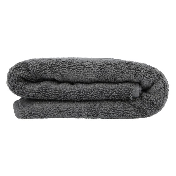 【2枚セット】ベーシックな抗菌防臭 バスタオル(WS001 60x120 DGY) 3枚目画像