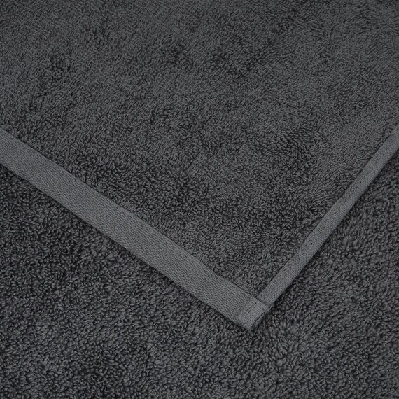 【2枚セット】ベーシックな抗菌防臭 バスタオル(WS001 60x120 DGY) 4枚目画像