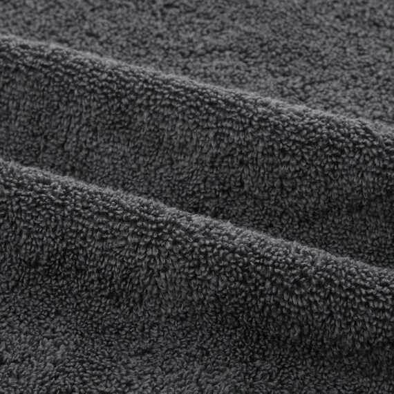 【2枚セット】ベーシックな抗菌防臭 バスタオル(WS001 60x120 DGY) 6枚目画像