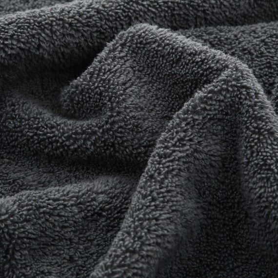 【2枚セット】ベーシックな抗菌防臭 バスタオル(WS001 60x120 DGY) 8枚目画像