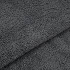 【2枚セット】ベーシックな抗菌防臭 大判バスタオル(WS001 70x140 ダークグレー) 5枚目画像