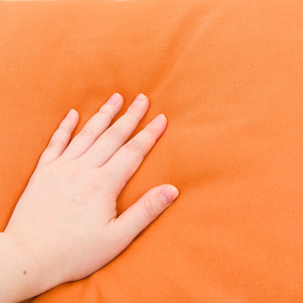 クッションカバー(シンプレオレンジ 45×45cm) | ニトリネット【公式