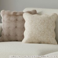 クッションカバー(キルト ペイズリー2 45×45cm)