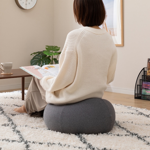 ビーズソファカバー ミニサイズ(N-ユニ GY) 2枚目画像