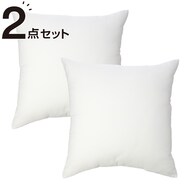 クッション 本体 2点セット(フンワリツツミコム2 45x45)【期間限定価格:11/26~1/5まで】