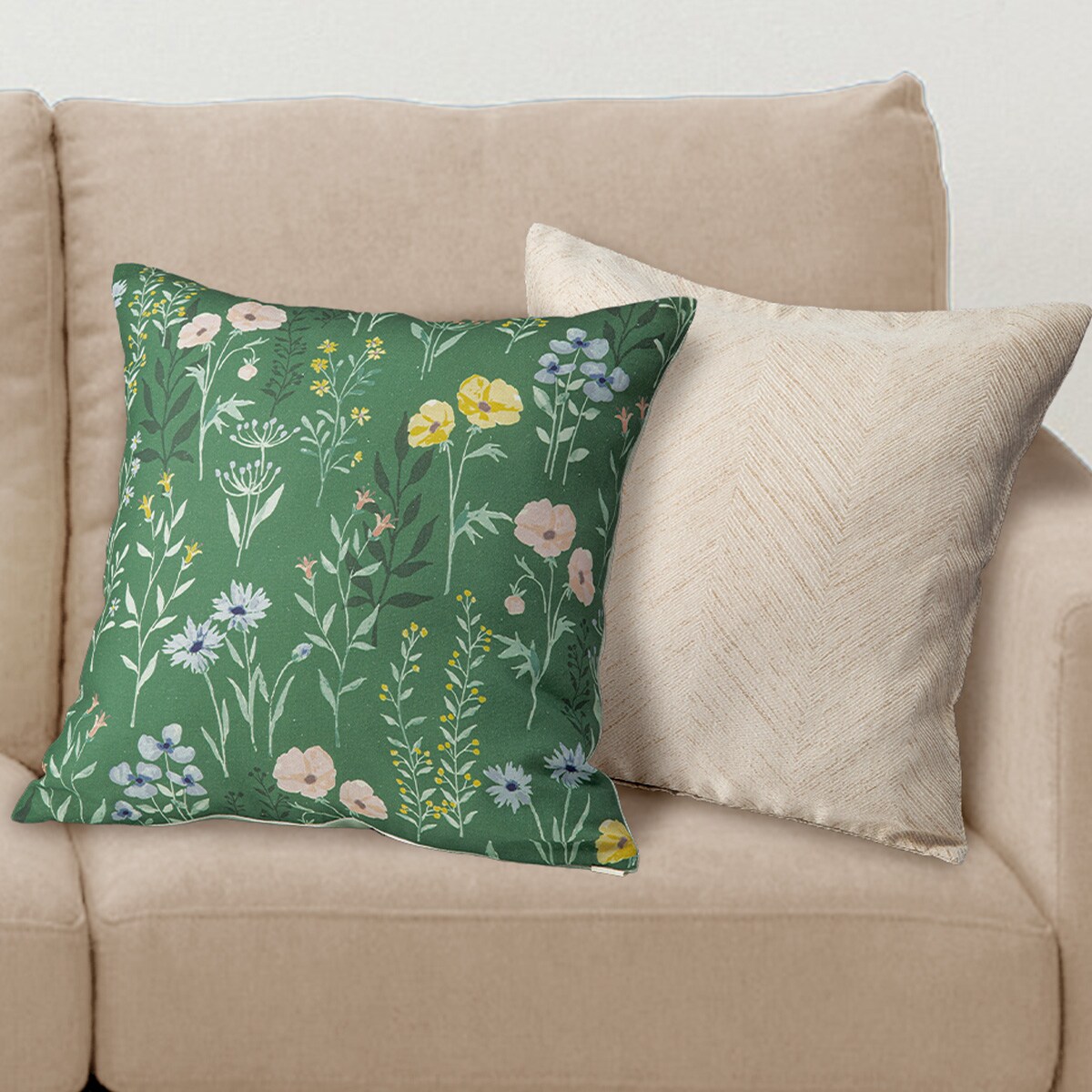 クッションカバー(ラメ シェブロン 45×45cm) | ニトリネット【公式