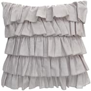 クッションカバー(フリル FR001GY 45×45cm)