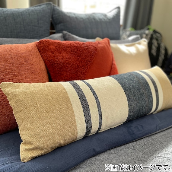 中身セット 腰当てにもなるアクセントクッション長方形(25x90cm) ANM020(Living in Comfort) 6枚目画像