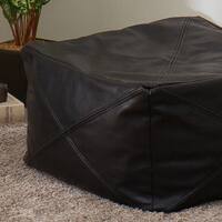 ビーズソファカバー 標準サイズ　プフ　スツールタイプ(PF-K02GB BK)