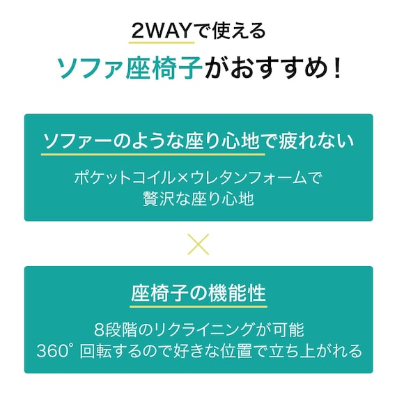 ポケットコイル回転座椅子(Nジャック)