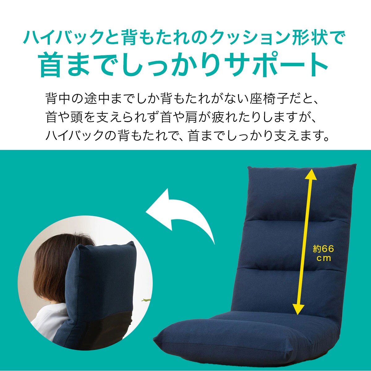 首・脚リクライニング座椅子(イシクGY)通販 | ニトリネット【公式】 家具・インテリア通販