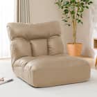 つながるワイドポケットコイル座イス(ロダ ワイドHP BE) 1枚目画像