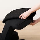 ゲーミング座椅子 専用テーブルカバー付(LC-B12TAB BK) 25枚目画像