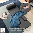 ゲーミング座椅子 専用テーブルカバー付(LC-B12TAB GY) 4枚目画像