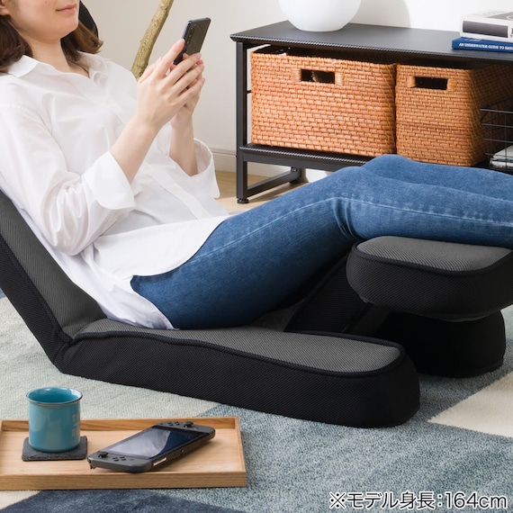 ゲーミング座椅子 専用テーブルカバー付(LC-B12TAB GY) 12枚目画像