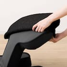 ゲーミング座椅子 専用テーブルカバー付(LC-B12TAB GY) 25枚目画像