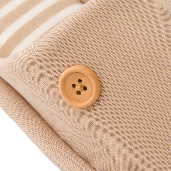 スリッパ 4点セット(リボタン2 BE F) 6枚目画像