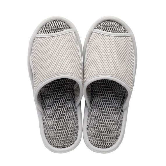 スリッパ(メッシュ ME2301 GY L) 3枚目画像