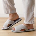 スリッパ(メッシュ ME2301 GY L) 9枚目画像