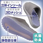 コンフォートシューズ(メッシュDB2301 NV LL) 2枚目画像