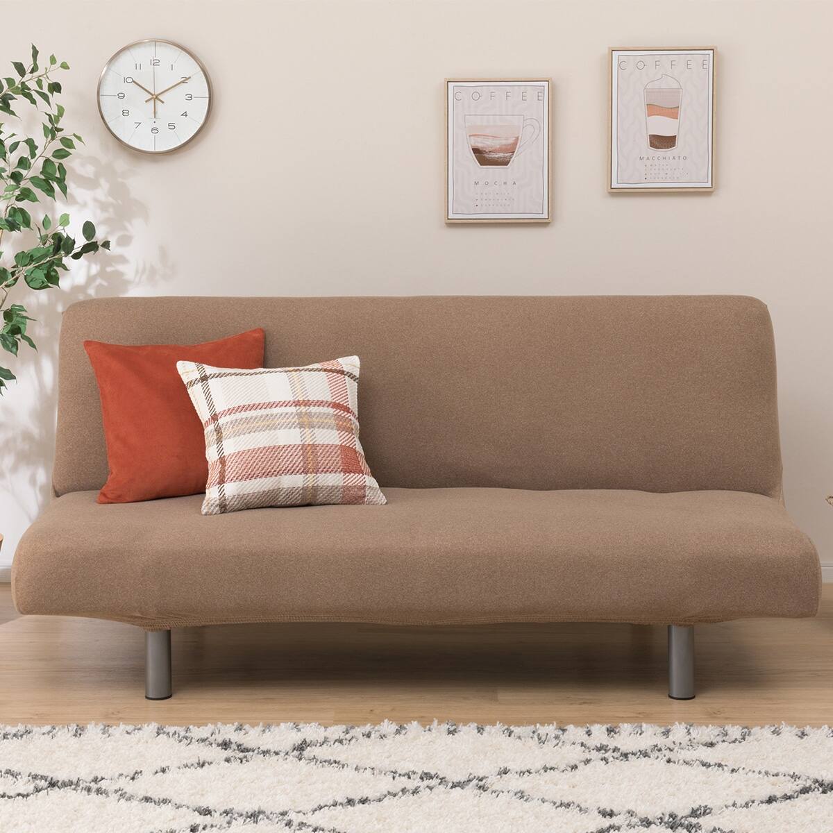 ストレッチソファベッドカバー ライズ 通販 ニトリネット 公式 家具 インテリア通販