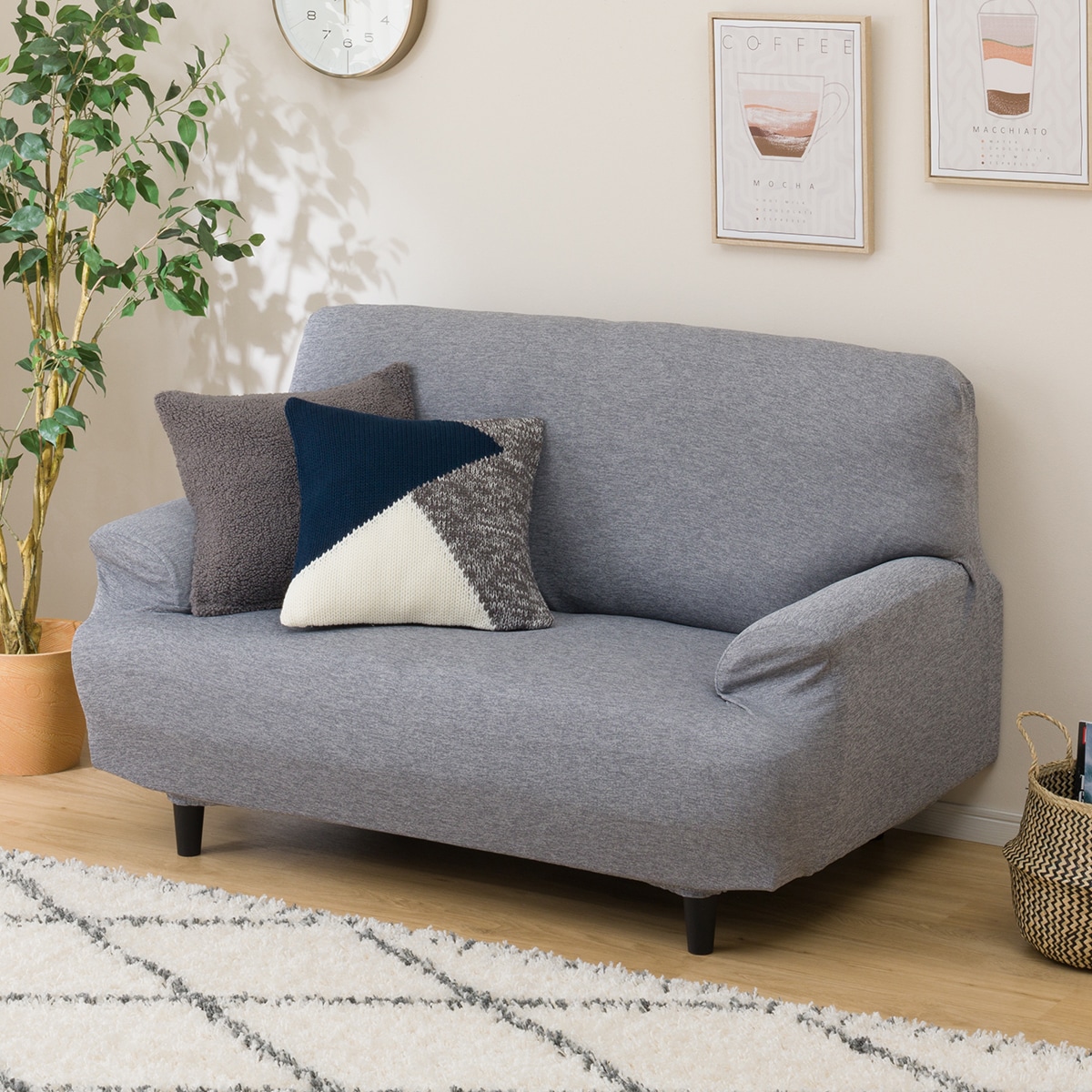 ストレッチ肘付ソファカバー モトル 通販 ニトリネット 公式 家具 インテリア通販 ストレッチ肘付ソファカバー モトル 通販 ニトリネット 公式 家具 インテリア通販