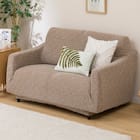 肘付ストレッチソファカバー(SC-A09RS BR) 1枚目画像