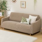 肘付ストレッチソファカバー(SC-A09RS BR) 1枚目画像