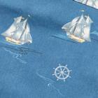 首掛けエプロン(IN ヨットガラ RK05) 6枚目画像