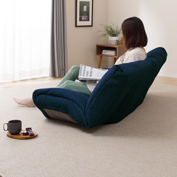 形が自在に変えられるコンパクトソファ(ツバサ3 NV) 8枚目画像