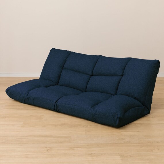 形が自在に変えられるコンパクトソファ(ツバサ3 NV) 10枚目画像