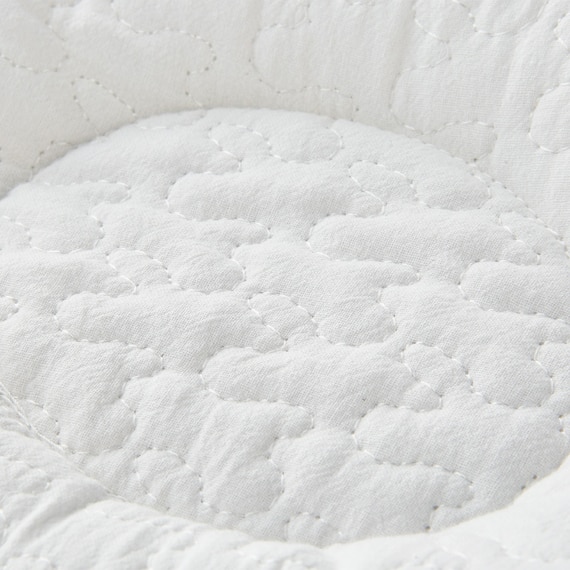 ふっくら、さらさらキルトシリーズ(イブル) ベビー枕(くも) 2枚目画像