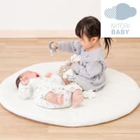 ふっくら、さらさらキルトシリーズ(イブル) 円形マット
