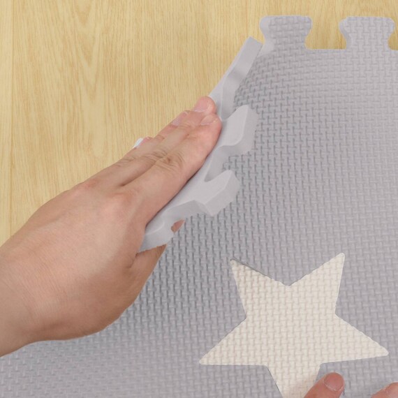 Ｎパズルマット９枚 ふち付き(ST01-N 29.5×29.5cm) 13枚目画像